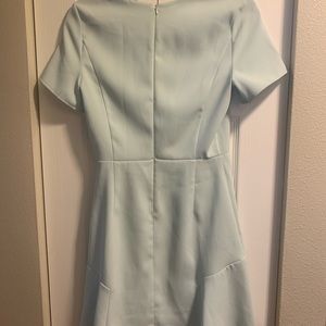 Topshop Baby Blue Aqua Mini Dress